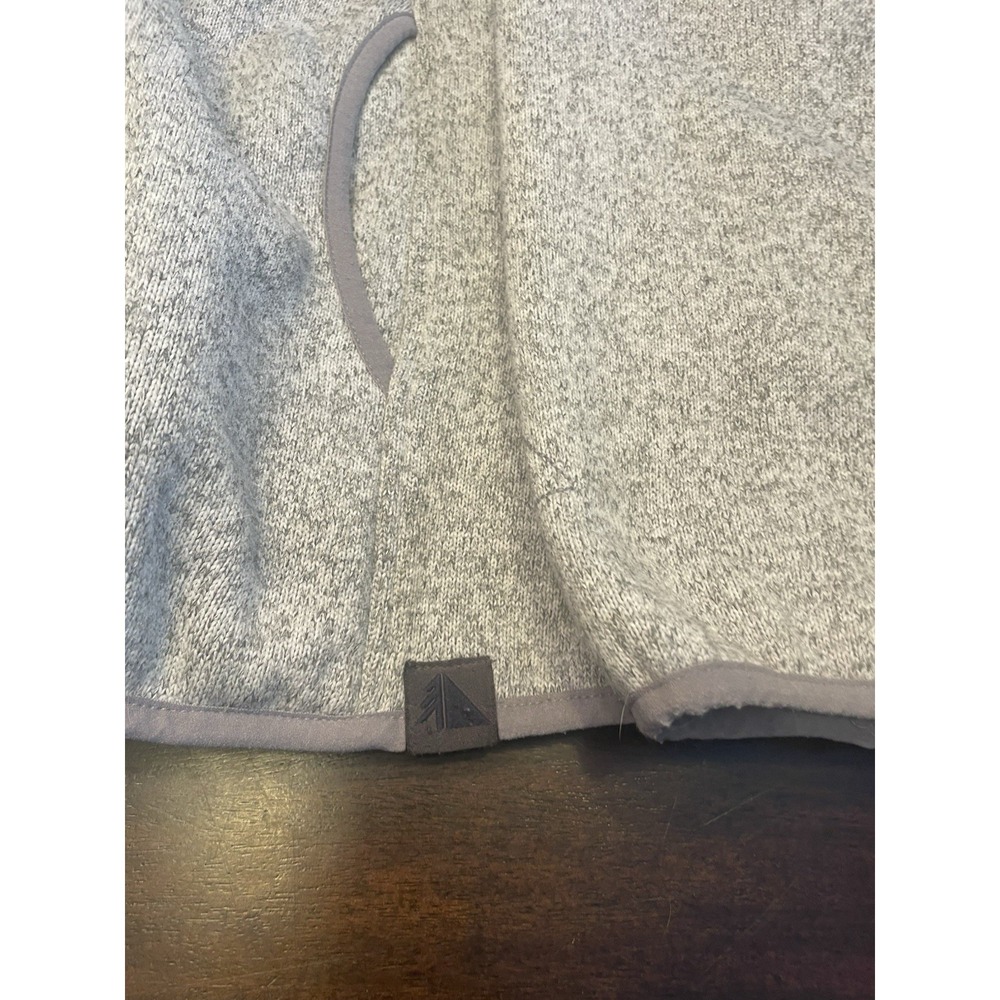 Men's LL Bean Sweater Fleece Pullover Gray 2X - Picture 2 of 5